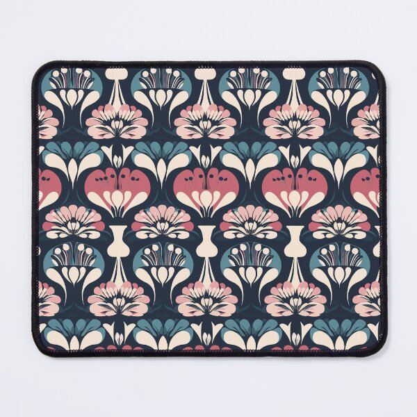 Item preview, Retro Vase Florals Channeling Mary Quant's Style designed and sold by TopArtsy.