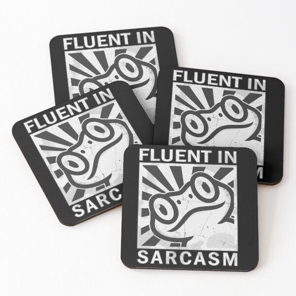 Item preview, Fluent in sarcasm - Frog designed and sold by ValentinaHramov.