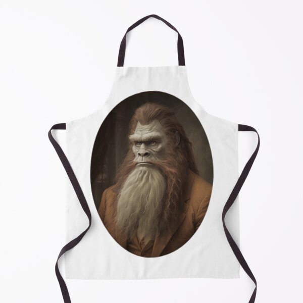 Item preview, Elegant Sasquatch Portrait designed and sold by AndSoWeWeep.