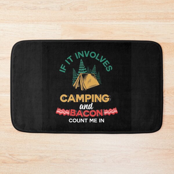 Item preview, If it involves camping  and bacon  count me in designed and sold by LGMmugsdesign.