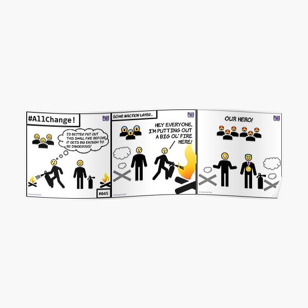 #AllChange! - Fire prevention vs fighting #045 Poster