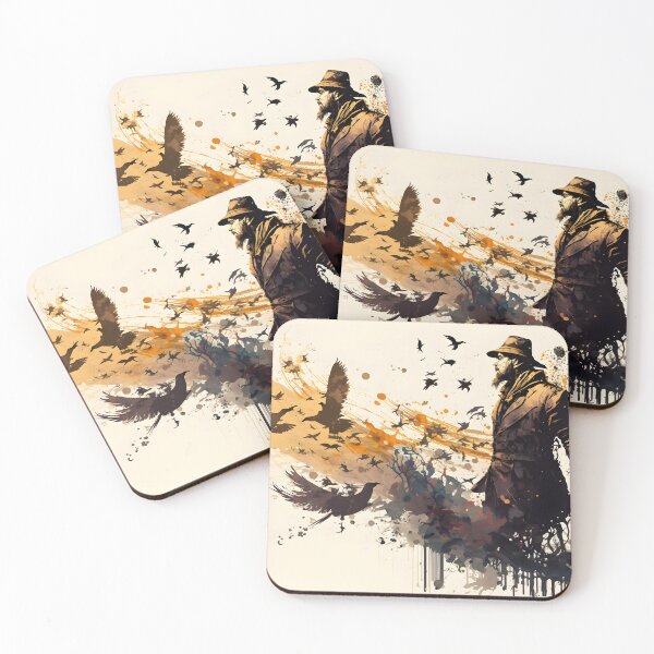 Item preview,  Hunter scares birds designed and sold by Cr-AI-tive.