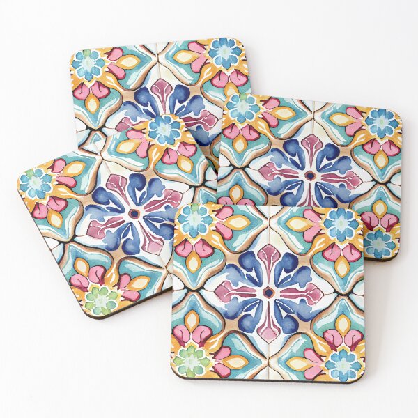 Artikelvorschau, Retro Tile Pattern 3 entworfen und verkauft von Gypsykiss.