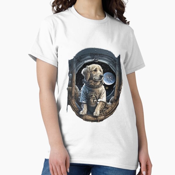 Item preview, Space Dog Travelling through planets in outer space designed and sold by Tatsme.
