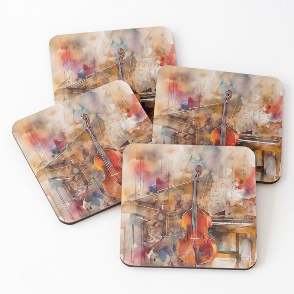Item preview, Abstract painting Music of the soul #22 designed and sold by LollyShineART.
