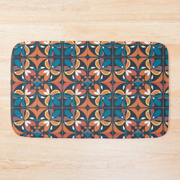 Item preview, Bold Oversized Florals in Mary Quant Style designed and sold by TopArtsy.