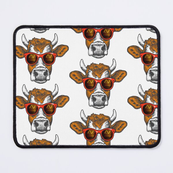Item preview, Cow wearing sunglasses cool bull vintage designed and sold by jnhayes13.
