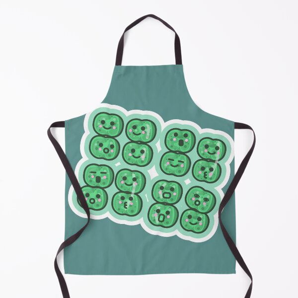 Item preview, Cute cyanobacteria Merismopedia, phytoplankton lovely, Blue-green algae art designed and sold by thurakitdew.