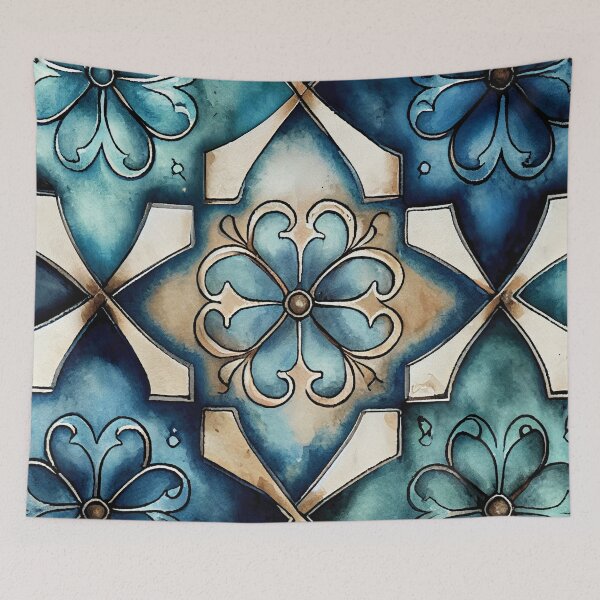 Item preview, Retro Tile Pattern 4 designed and sold by Gypsykiss.
