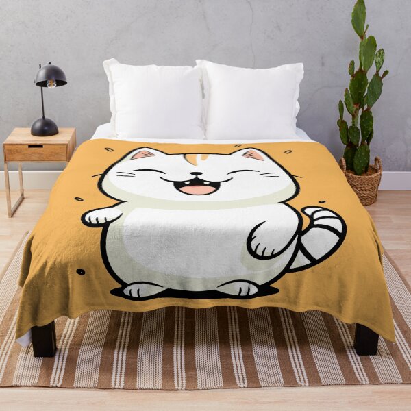 Aperçu de l'œuvre cat miaw: a fun and adorable vector illustration yellow créée et vendue par jonathandsillva.