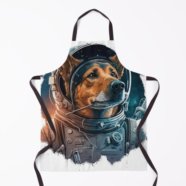Item preview, Space Dog Mode in a Space Suit Staring through stars and planet designed and sold by Tatsme.