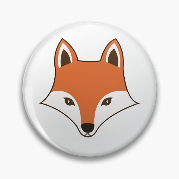 Item preview, Scandinavian Style Cartoon Fox Face designed and sold by NataliePaskell.