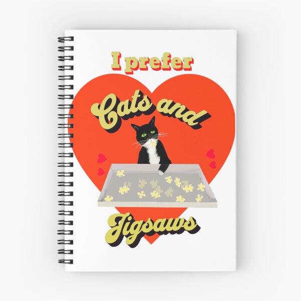 Item preview, I prefer cats and Jigsaws designed and sold by MiowandMolly.