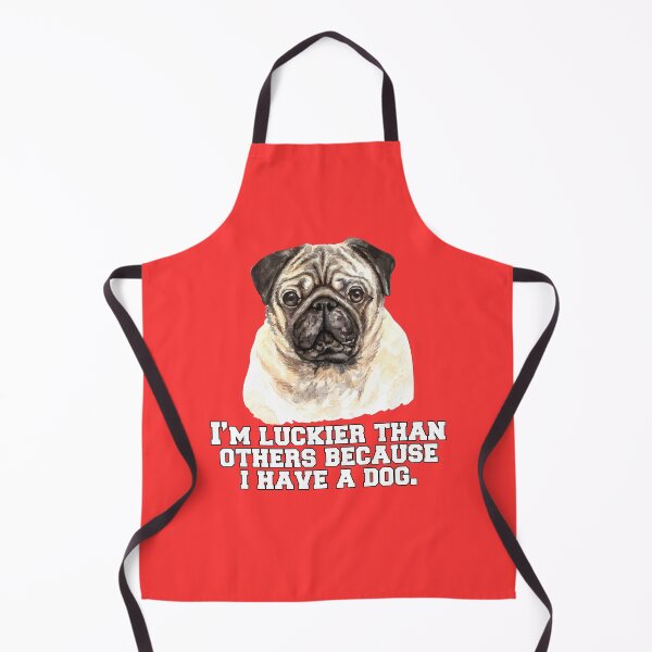 Item preview, Pug Dog Owner I’m Luckier Than Others Because I Have A Dog designed and sold by fantasticdesign.