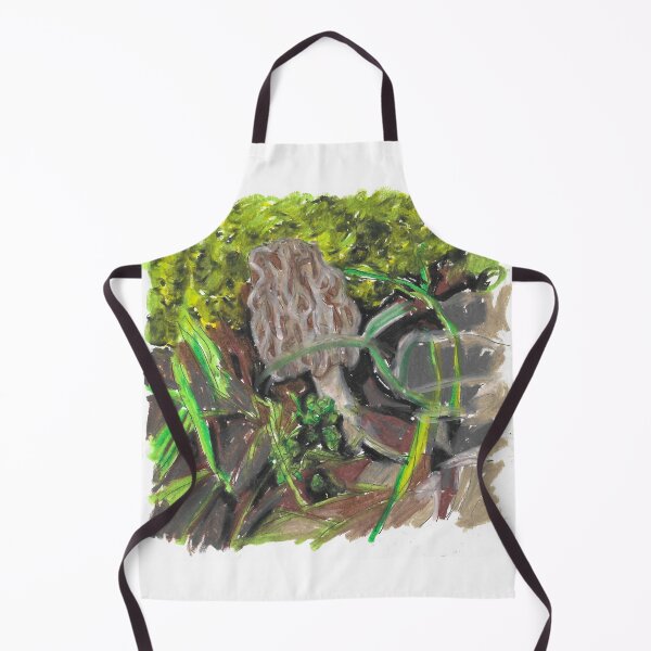 Item preview, Morchella importuna in moss designed and sold by HiddenStash.