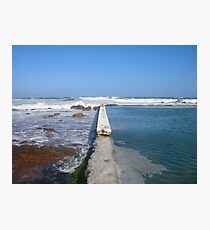 Beach tidal pool Photographic Print