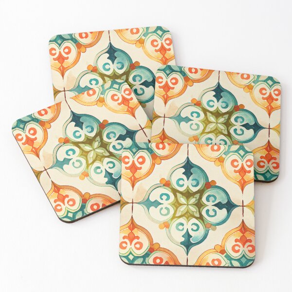 Artikelvorschau, Retro Tile Pattern 5 entworfen und verkauft von Gypsykiss.