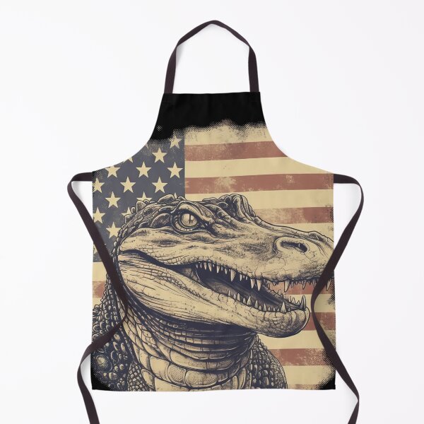 Item preview, Florida Alligator Land of America the Free Patriotic 4th of July designed and sold by Dreamakerstudio.