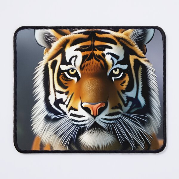 Artikelvorschau, Tigerportrait, pastos, Ai Generated Art entworfen und verkauft von ACC .