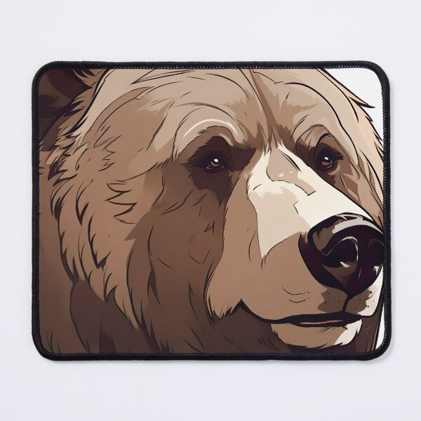 Item preview, Alpha Animal Fierce Grizzly Bear - Anime Wallpaper designed and sold by KAIGAME Art.