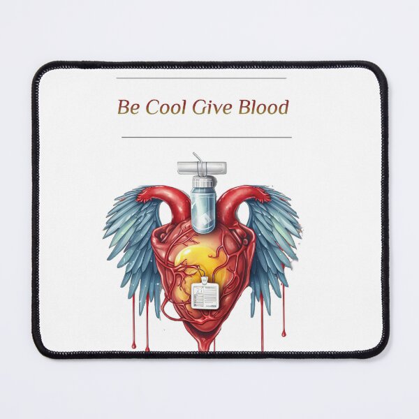 Item preview,  Be Cool Give Blood Save Lives Today designed and sold by TheCreativeFab.