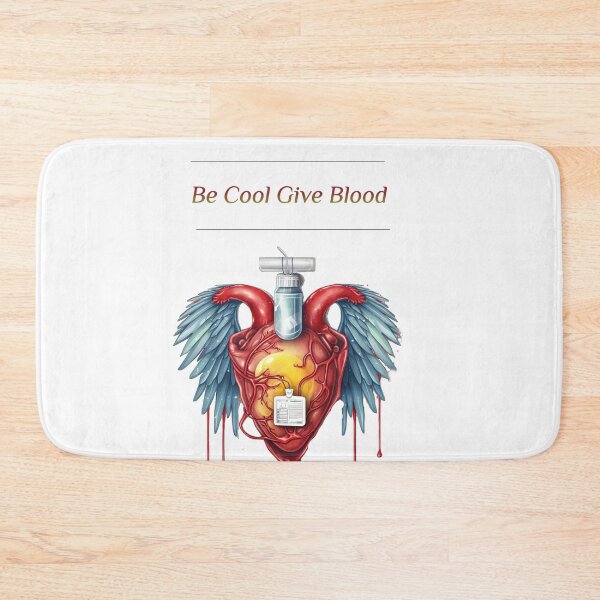 Item preview,  Be Cool Give Blood Save Lives Today designed and sold by TheCreativeFab.
