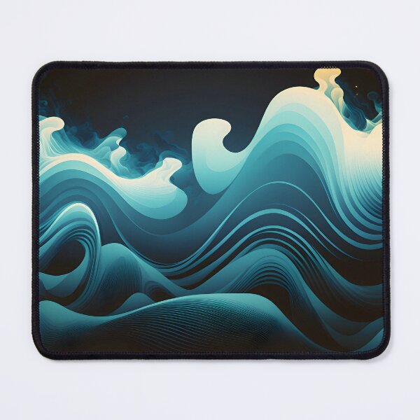 Item preview, Abstract sea waves designed and sold by NavyPanda.