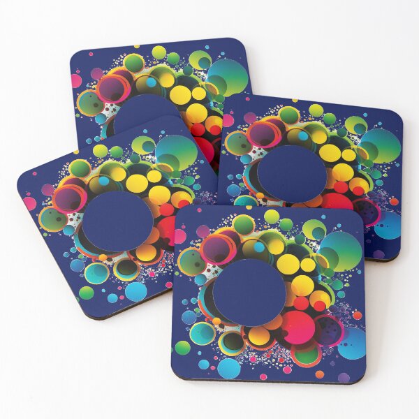 Item preview, colored circles 1 designed and sold by BurpeesEvery.