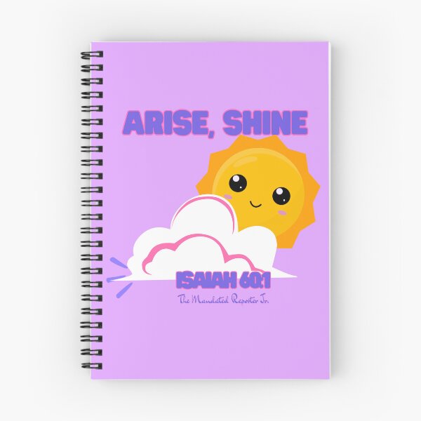Item preview, Isaiah 60:1 (Kawaii) - Purple | Pink designed and sold by TheReporter1.