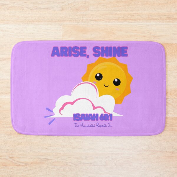 Item preview, Isaiah 60:1 (Kawaii) - Purple | Pink designed and sold by TheReporter1.