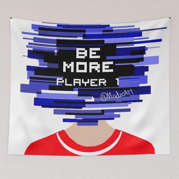 Item preview, Be More Chill, Be More Player 1 design designed and sold by MicahArts.