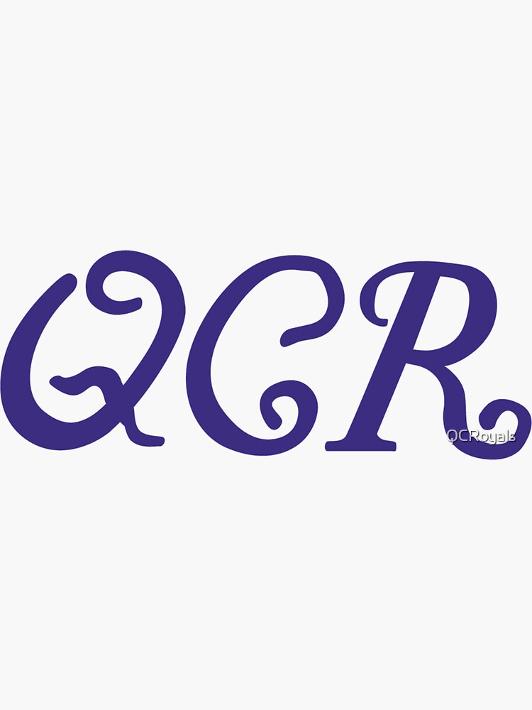 QCR Sticker Block Logo