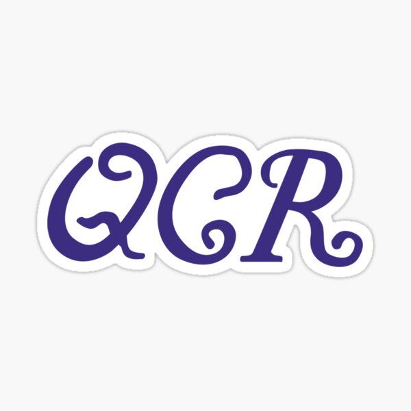 QCR Sticker Block Logo