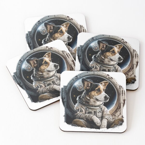 Item preview, Space Dog Travel through Planets and Stars  designed and sold by Tatsme.