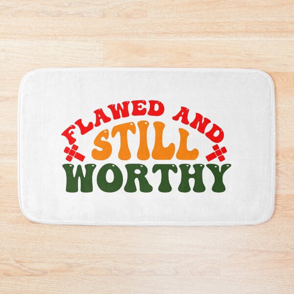 Item preview, FLAWED BUT WORTHY designed and sold by BGSMBOUTIQUE.