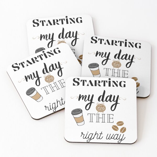 Item preview, Starting my day the right way. designed and sold by Dwarf7.