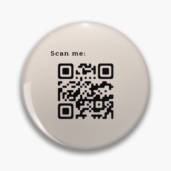 Item preview, QR Code "Scan me"- sweet text message designed and sold by GLOW-GETTER.
