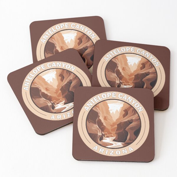 Item preview, Antelope Canyon Arizona Retro Badge designed and sold by KrisSidDesigns.