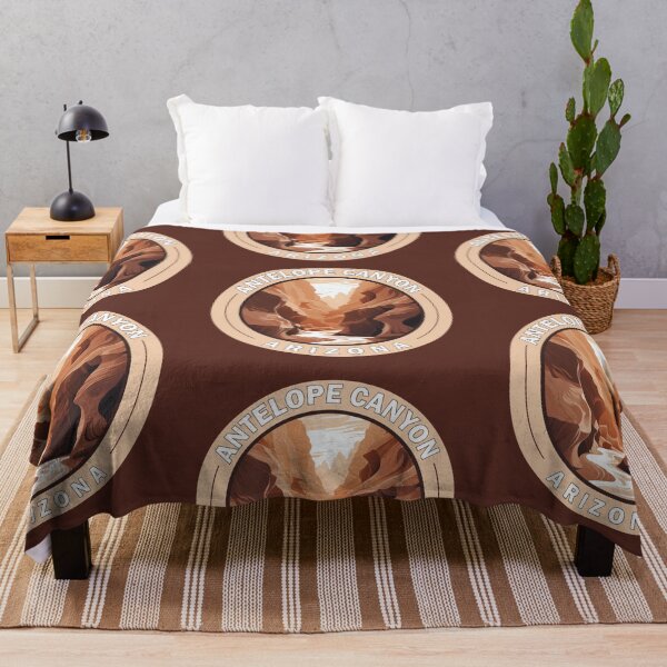 Item preview, Antelope Canyon Arizona Retro Badge designed and sold by KrisSidDesigns.