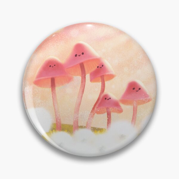 Item preview, Mushrooms on a meadow designed and sold by theboraart.