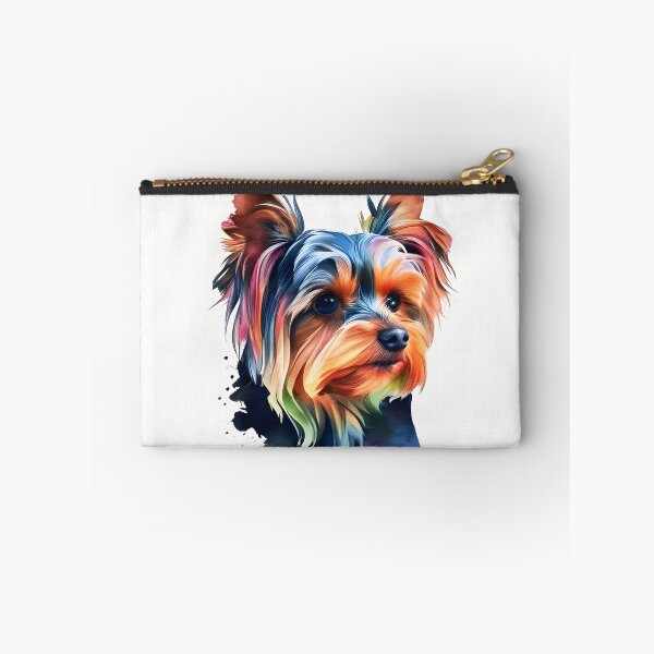 Item preview, Watercolor Cute Yorkshire Terrier Yorkie Portrait designed and sold by kwillhoite.