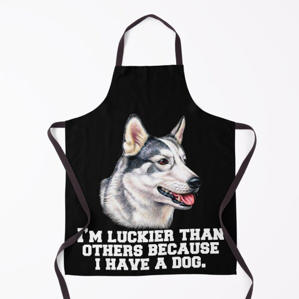 Item preview, Siberian Husky Dog Owner I’m Luckier Than Others Because I Have A Dog designed and sold by fantasticdesign.
