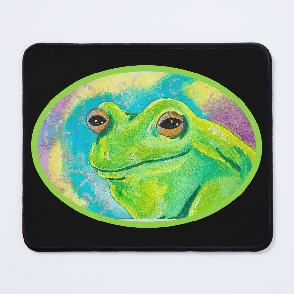 Item preview, Smiling Pastel Frog designed and sold by DaughertyDraws.