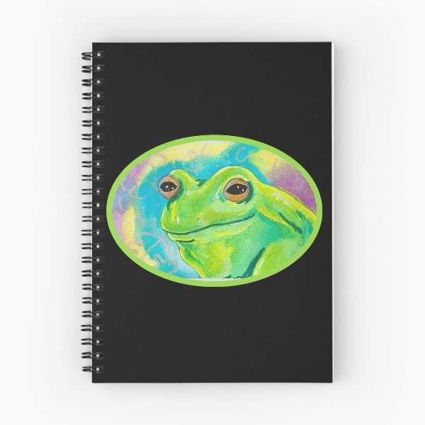 Item preview, Smiling Pastel Frog designed and sold by DaughertyDraws.