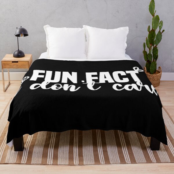 Item preview, Fun fact i don't care - Sarcastic i don't care quote designed and sold by Blonc-ou.