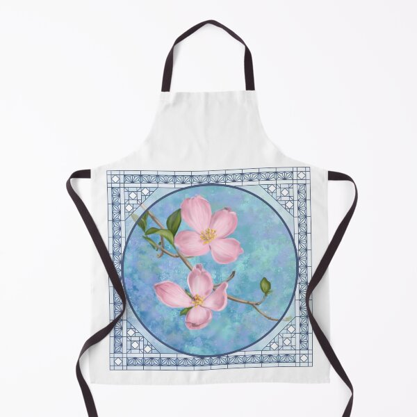 Item preview, Flowering Dogwood - With Border designed and sold by Spennig Aisling Art.