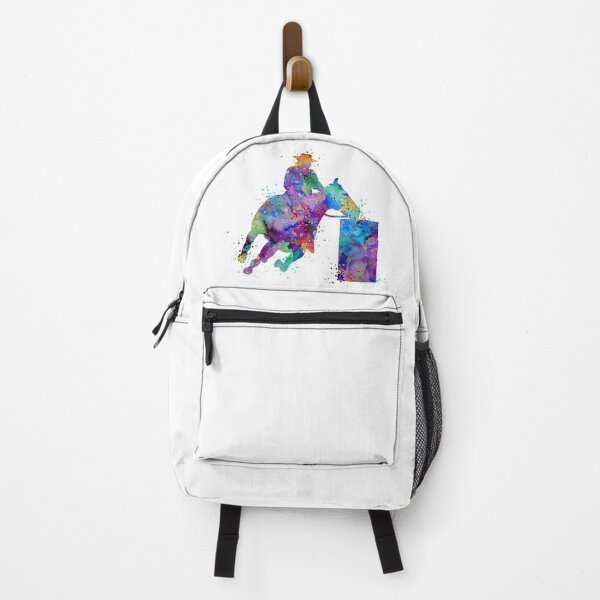 Artikelvorschau, Barrel Racer Boy Buntes Aquarell-Rodeo-Geschenk entworfen und verkauft von LotusGifts.