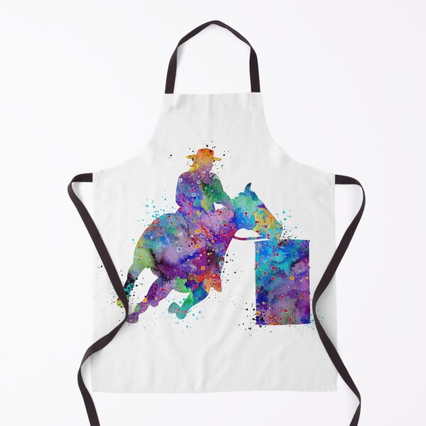 Artikelvorschau, Barrel Racer Boy Buntes Aquarell-Rodeo-Geschenk entworfen und verkauft von LotusGifts.