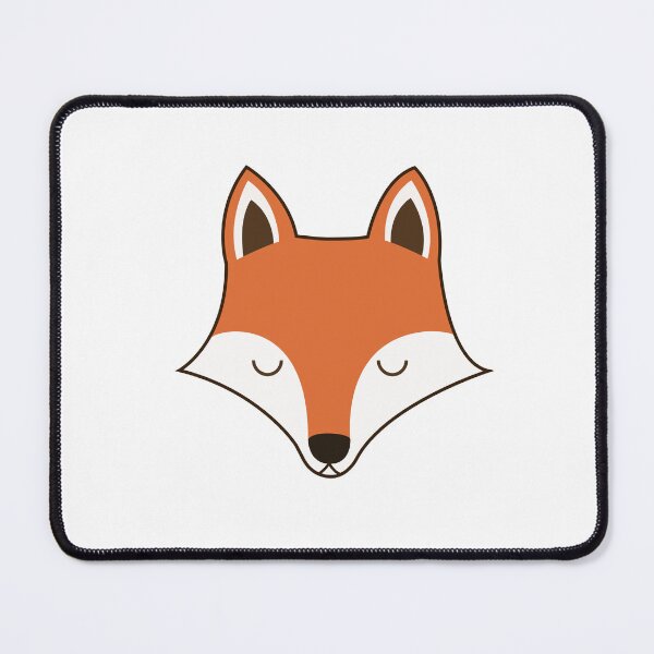 Item preview, Scandinavian Style Sleeping Fox Face designed and sold by NataliePaskell.