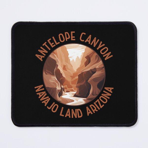 Item preview, Antelope Canyon Distressed Circle designed and sold by KrisSidDesigns.